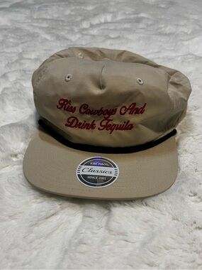 NWT KBETHOS KISS Cowboys Drink Tequila Hat
